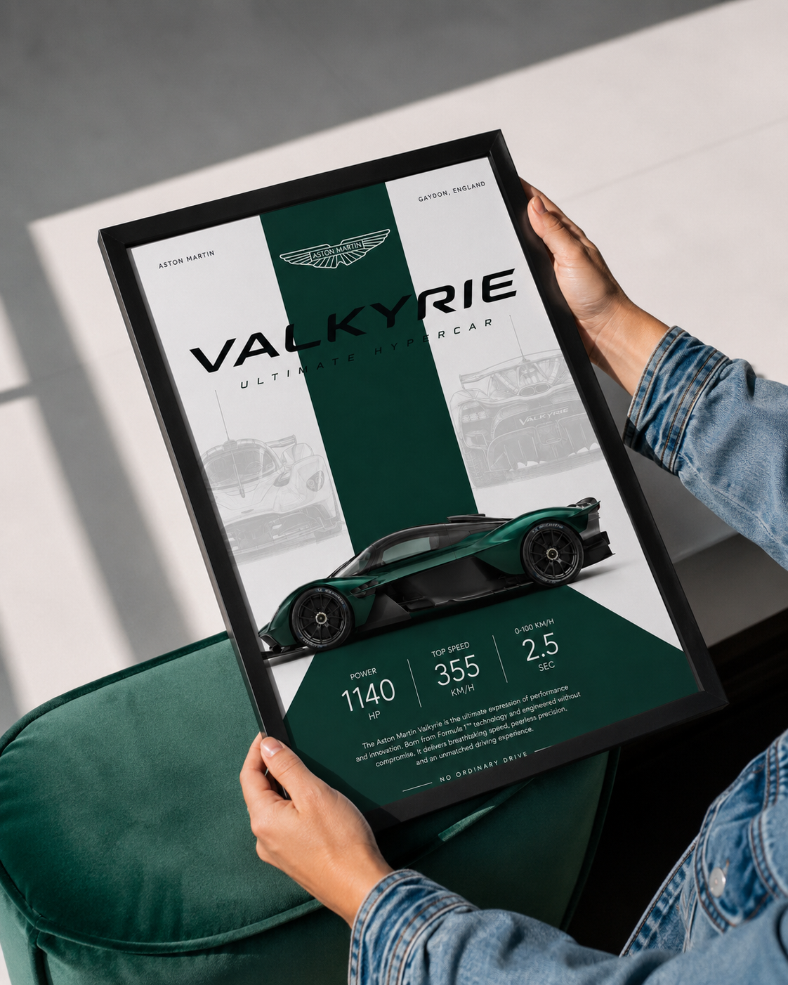 Aston Martin Car Poster
